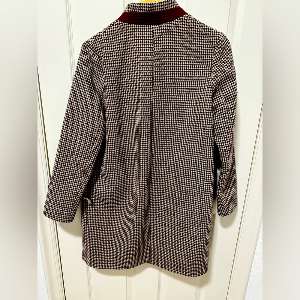 Zara women’s tailored checkered coat 🇬🇧 - Picture 4 of 9